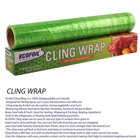 Kcofoil 30 m Cling Wrap for Food
