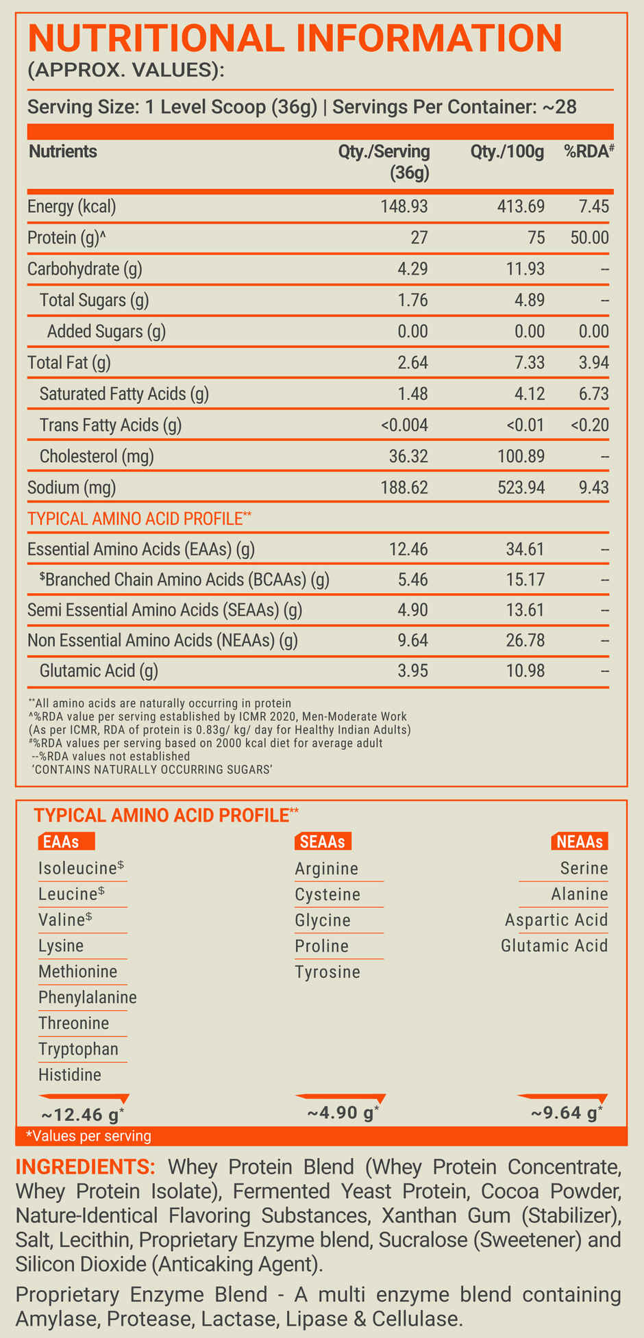 Fuel One Whey Max Protein Powder | Rich Chocolate