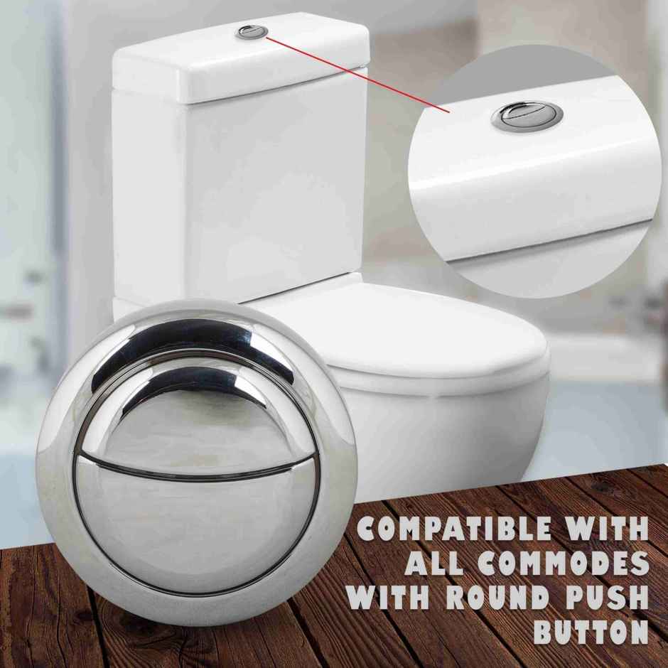 Clayplus Dual Flush Knob Button for One-piece Commode | 58 mm