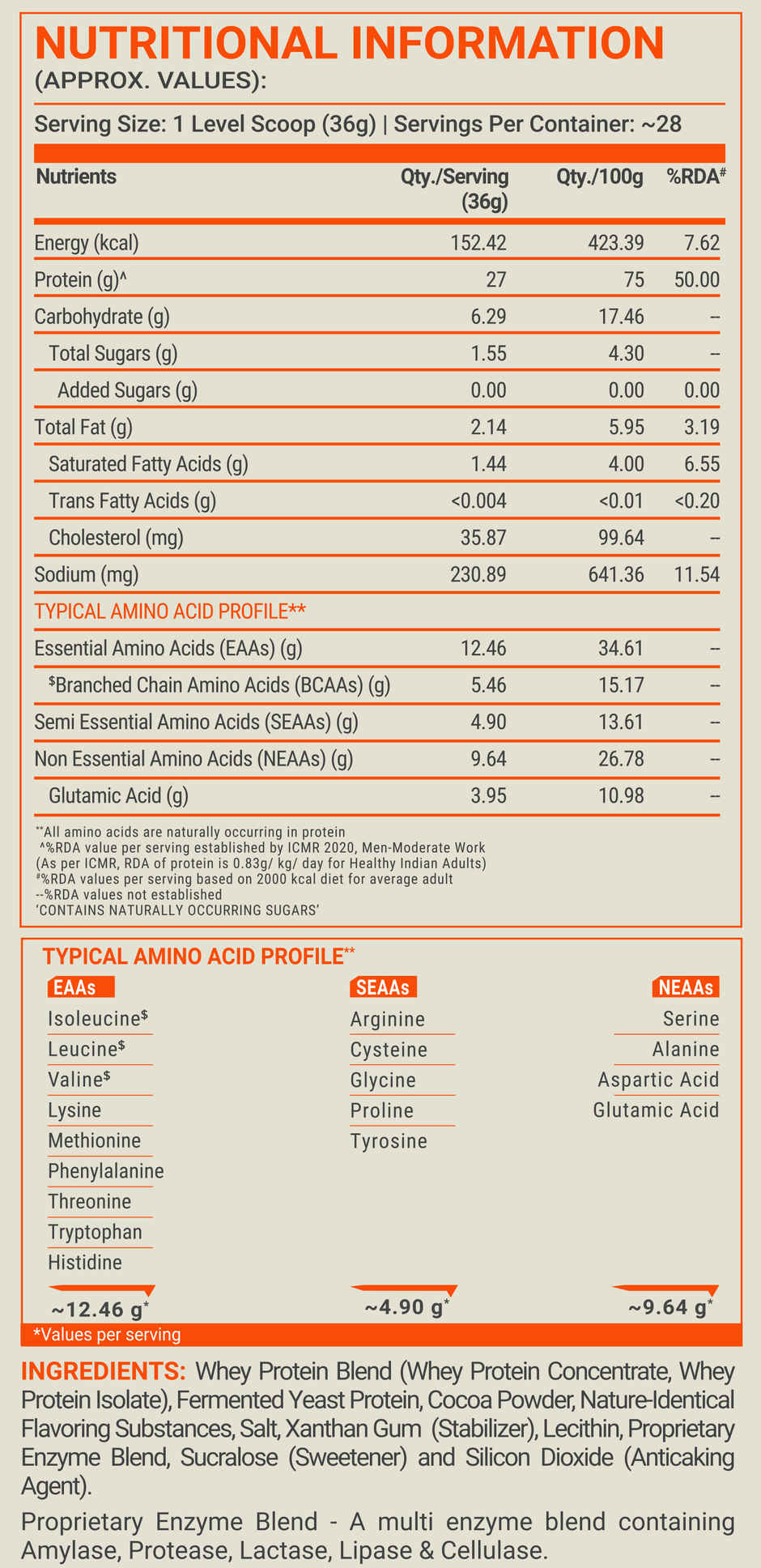 Fuel One Whey Max Protein Powder (Chocolate)