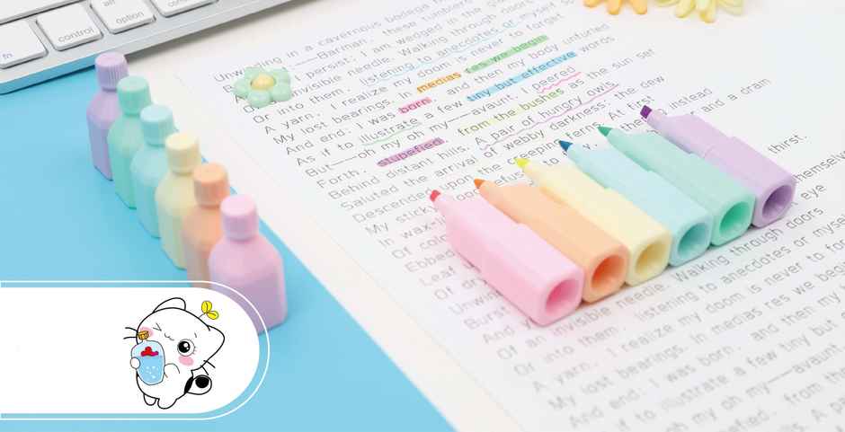 Chrome Q-1040Drift Bottle Shape Highlighter
