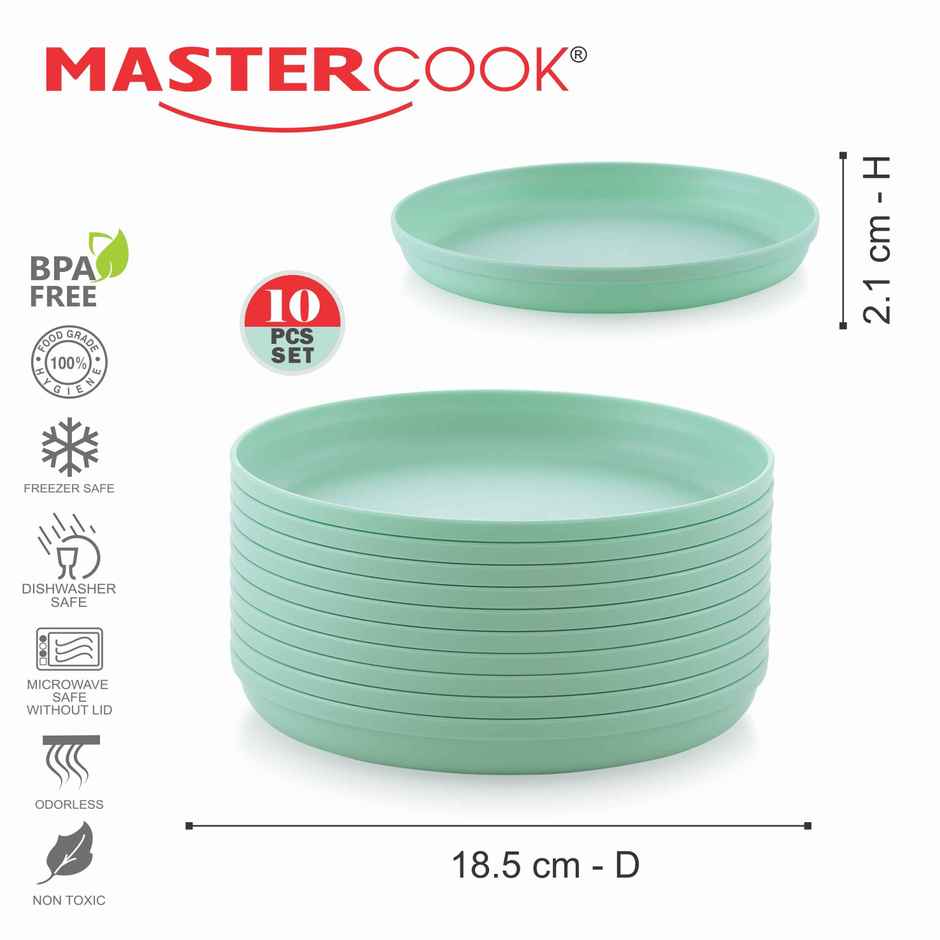 Kanjak Small Plate | Assorted | Pack Of 10 | Master Cook