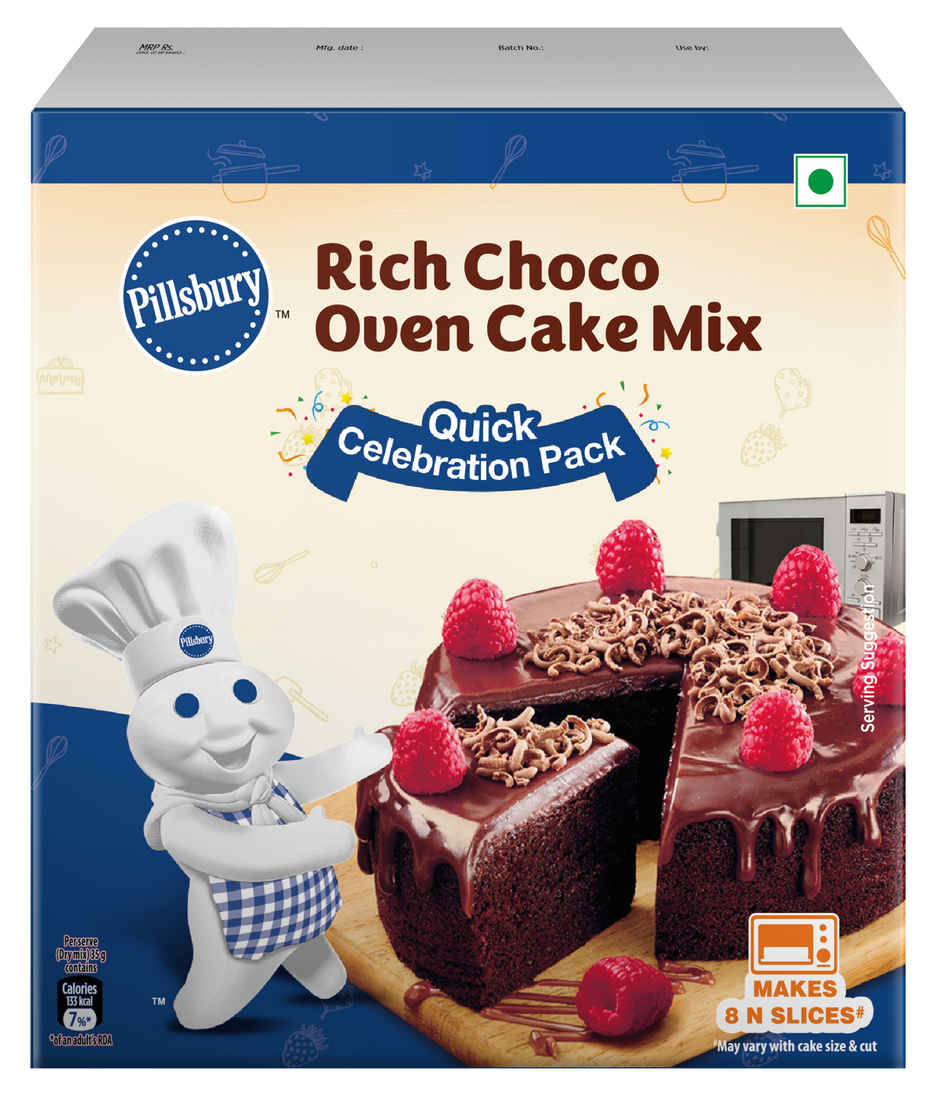 Pillsbury Oven Cake Mix - Rich Chocolate