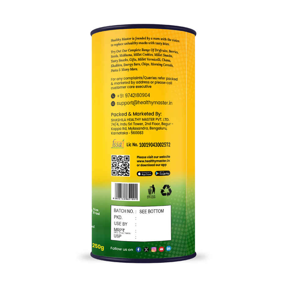 Healthy Master Baked Namkeen Mathri | Makai Masala