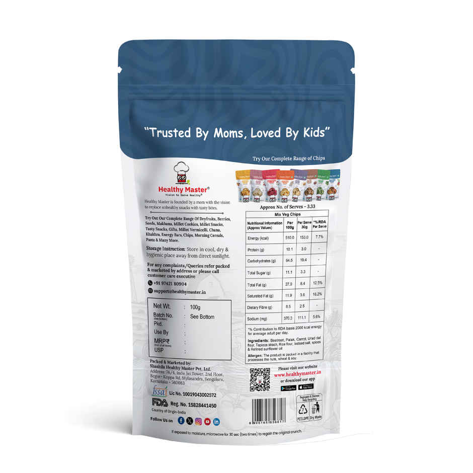 Healthy Master Mix Chips