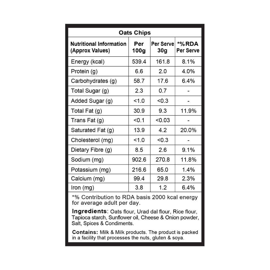 Healthy Master Oats Chips