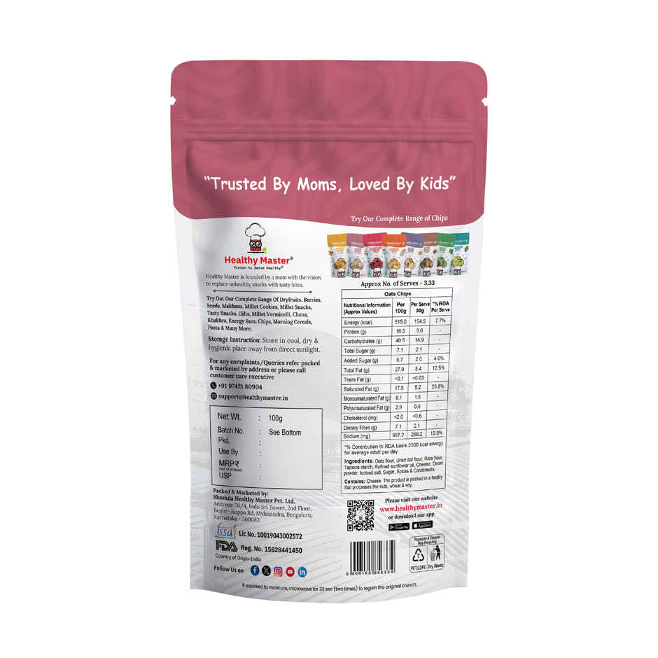 Healthy Master Oats Chips