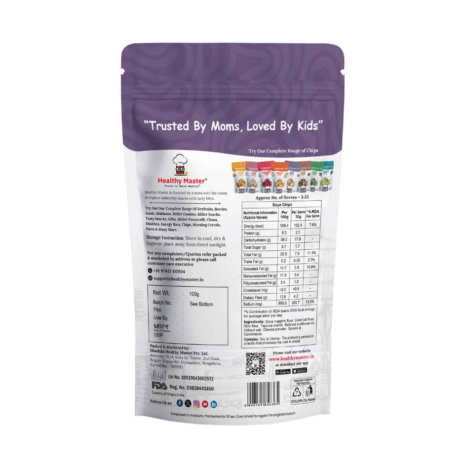 Healthy Master Soya Chips