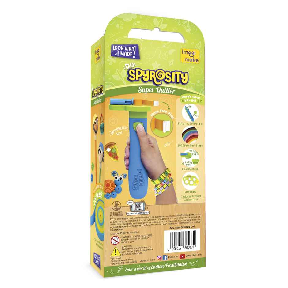 Imagimake DIY Spyrosity Super Quiller - Paper Quilling Craft Kit | Gifting for Kids (7+ Years)