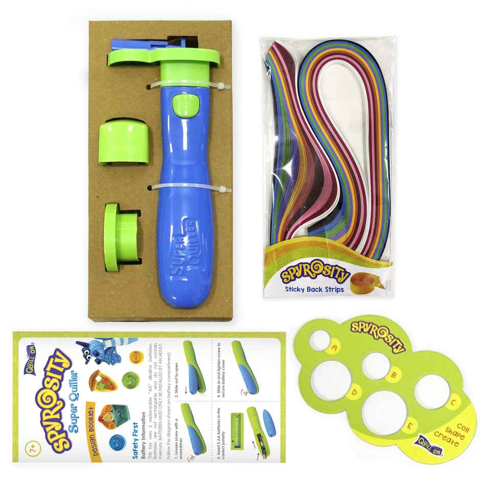 Imagimake DIY Spyrosity Super Quiller - Paper Quilling Craft Kit | Gifting for Kids (7+ Years)