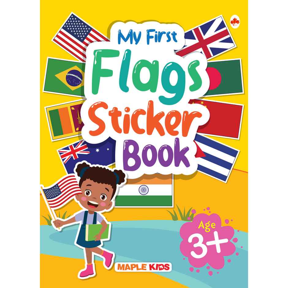 My First Sticker Book | Flags | Activity Book for Kids with 50+ Stickers | Stickers for Children