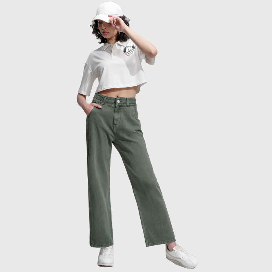 Tokyo Talkies Women's Slim Fit Stretchable Jeans - 32