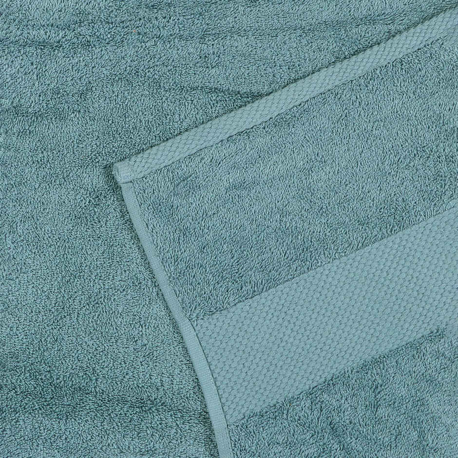 Dream Living Cotton Rich Bath Towel | 400 GSM | Ultra | Absorbent | 27 x 55 in Aqua Green