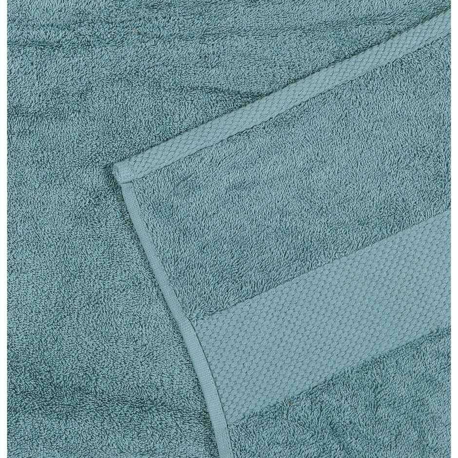 Dream Living Cotton Rich Bath Towel | 400 GSM | Ultra | Absorbent | 68x138 cm Aqua Green
