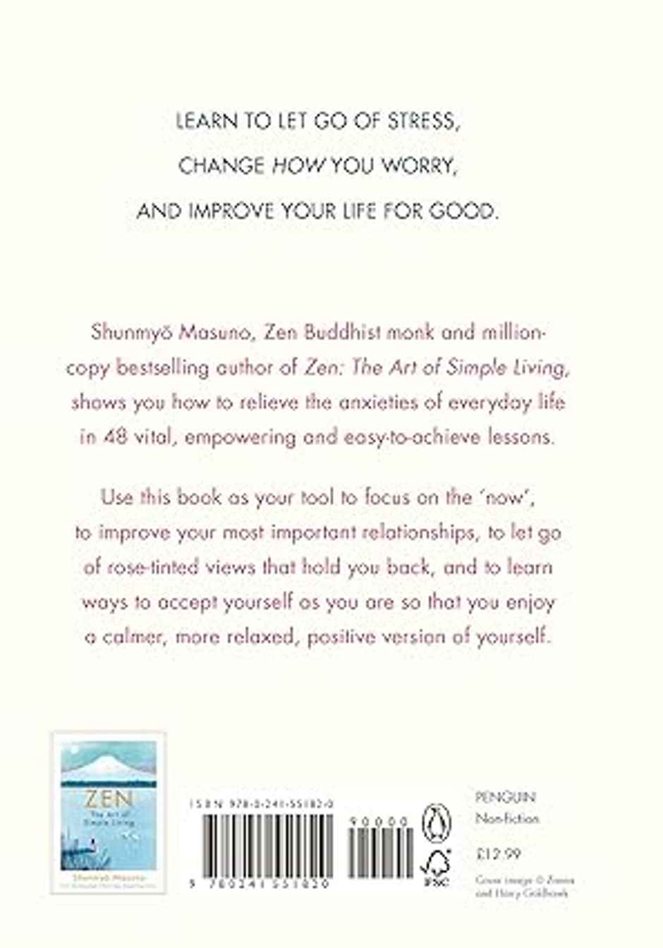 Don't Worry: From the million-copy bestselling author of Zen