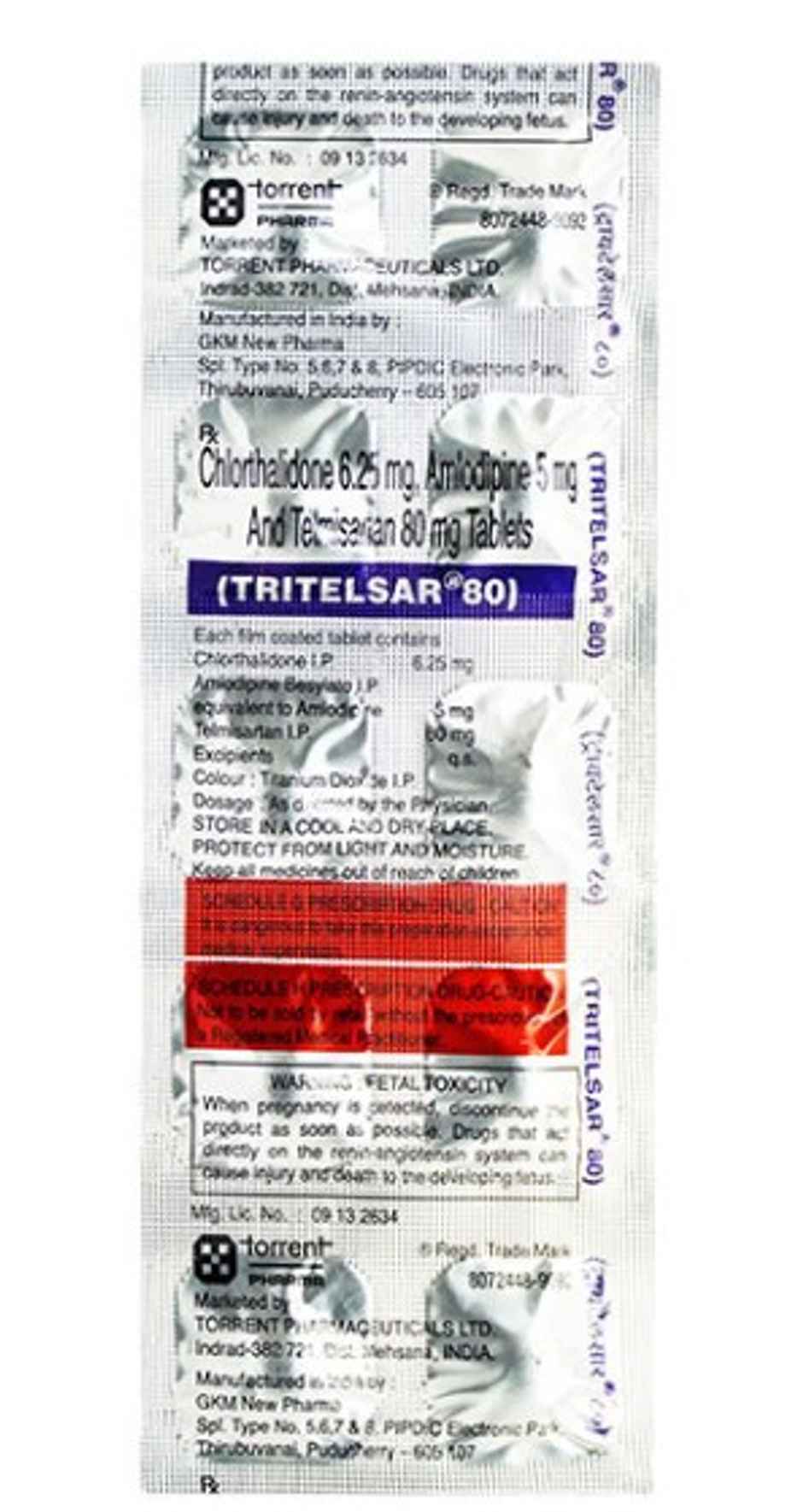 Tritelsar 80 Tablet