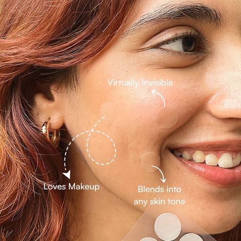 Gush Beauty Dart It Hydrocolloid Pimple Patches | For Healing Acne, Zits and Blemishes | Transparent