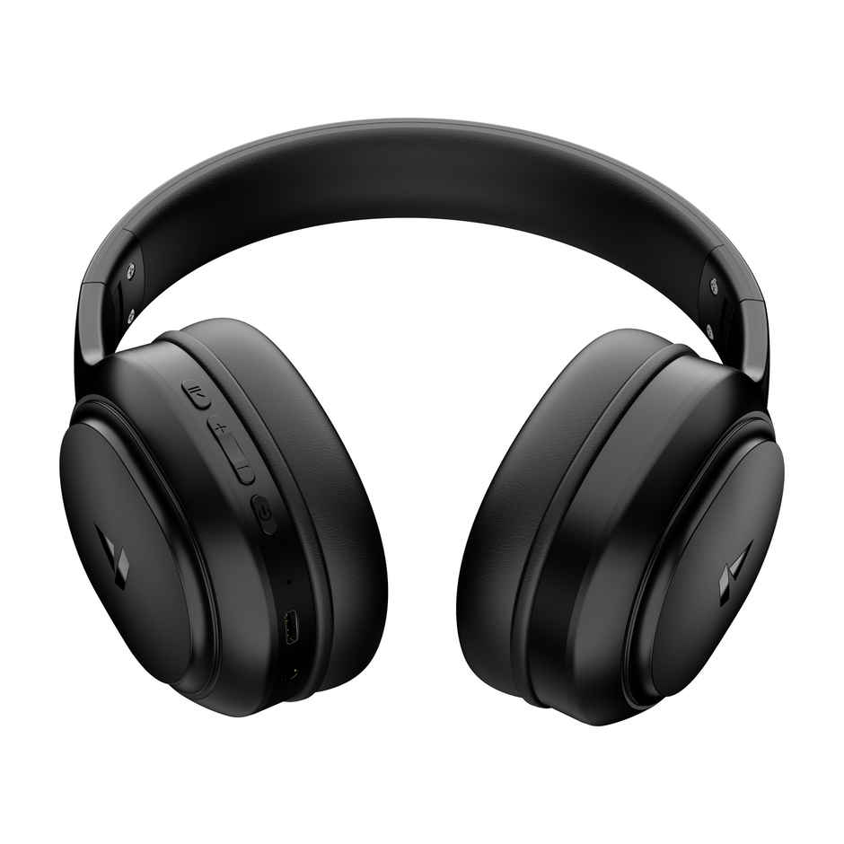 boAt Rockerz 430, 40mm Drivers Beast Mode | 40h Playback | ENx Tech | Voice Assistant | Iris Black