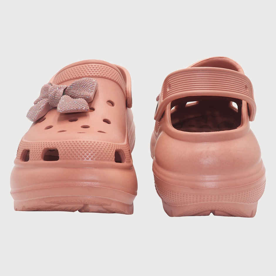 Bonkerz Ladies Clogs Peach - UK 7