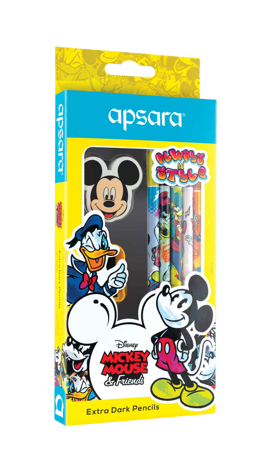 Apsara Disney Mickey Mouse Pencils | Extra Dark Pencils
