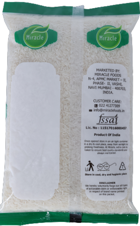 Miracle Regular Sona Masoori Raw Rice