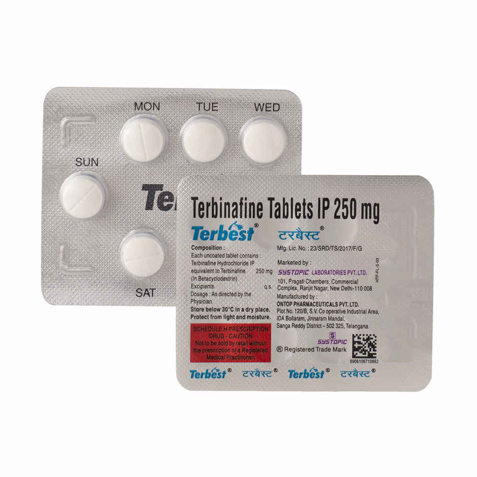 Terbest 250mg Tablet