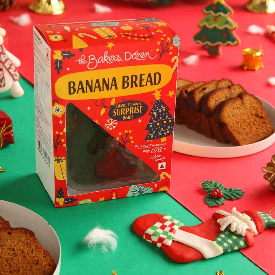 Banana Bread(200gms) & Rich Chocolate Cake(150gms) Combo