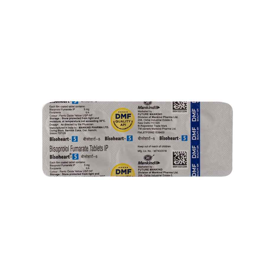 Bisoheart-5 Tablet