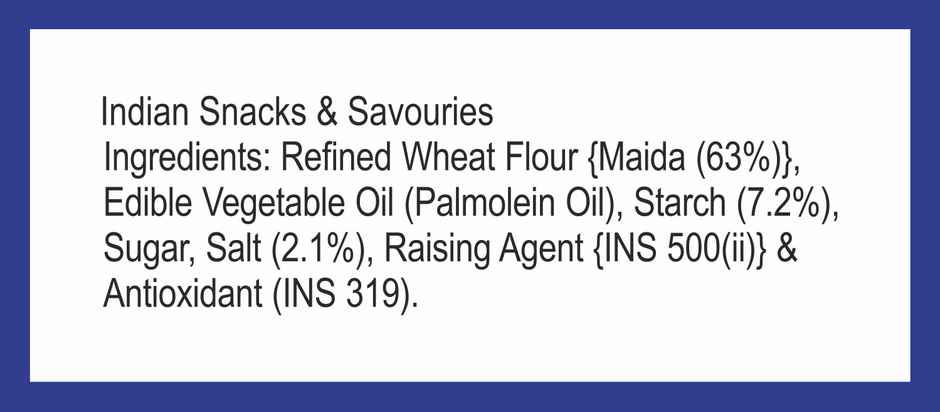 Yellow Diamond Plain Salted Pipe