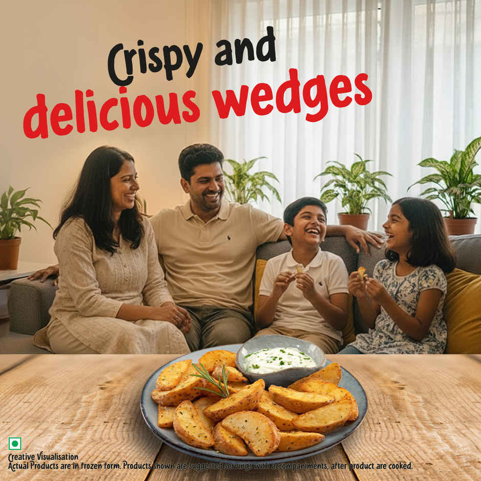McCain Super Wedges | Frozen Seasoned Potato Wedges