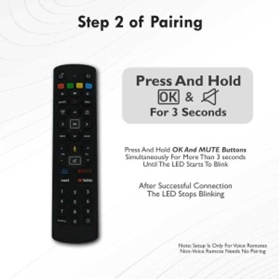 Ailkin Compatible with Jio Remote for Setup Box and Fiber Set Top Box with Bluetooth Voice Command Match Exactly Key by Key to Replicate Functions Existing Original Remote Control - Pairing Must 