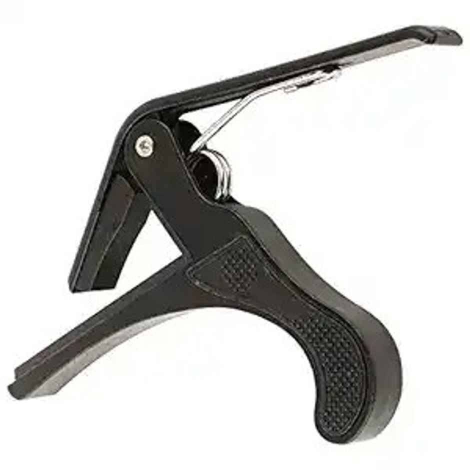 Juarez One-Handed Trigger Guitar Capo for Ukulele & Guitars - Quick Change, Black