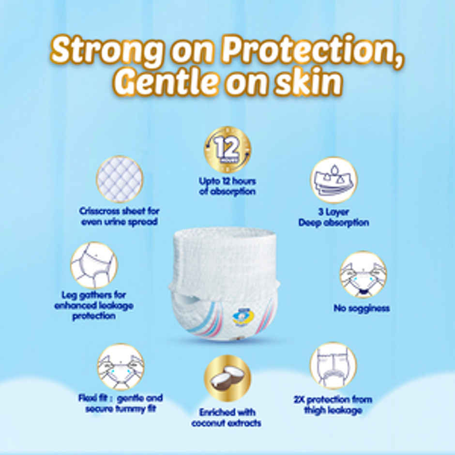 Mamypoko Extra Absorb Pant Style Diaper | 2XL | 34 pcs