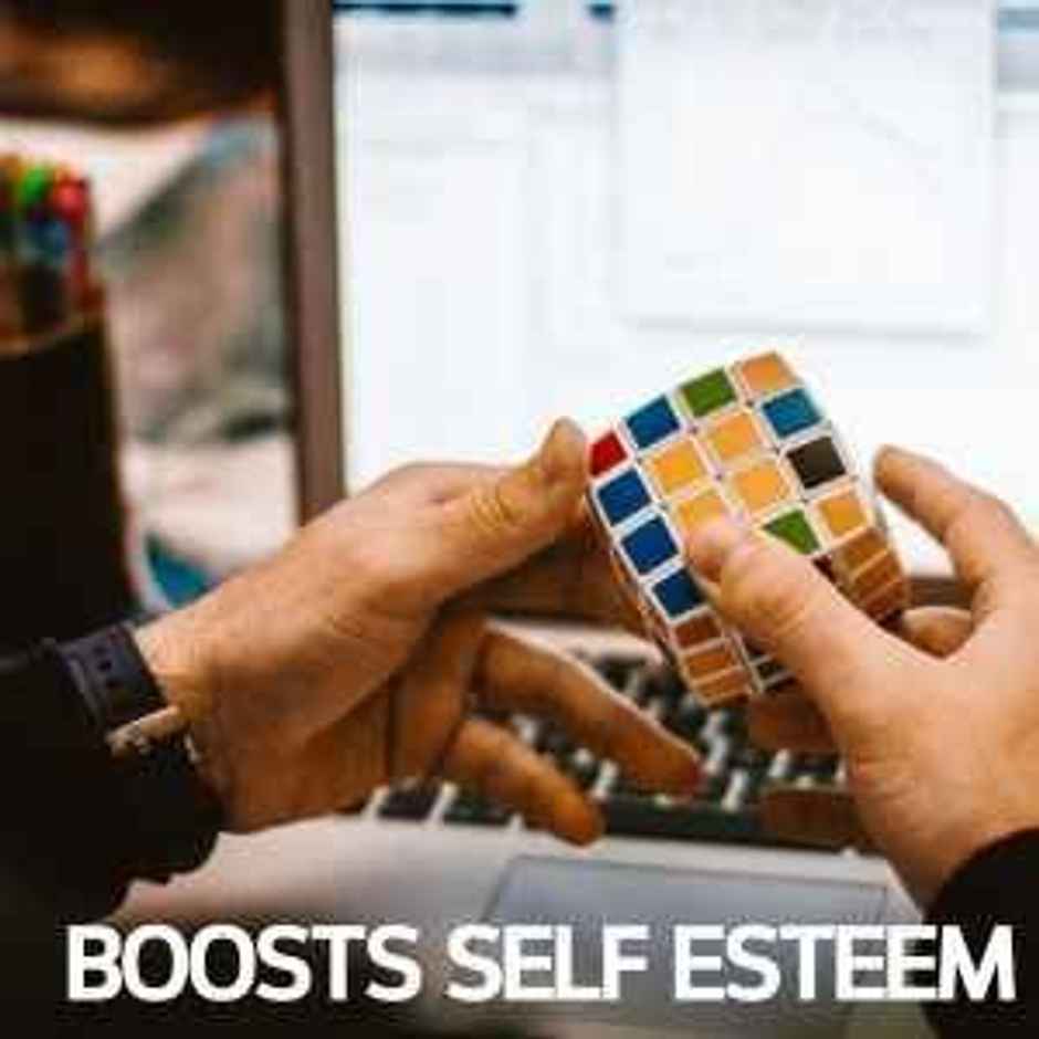 Apex 3x3 Magic Puzzle Cube | Speed Cube Brain Teaser | Educational Toy