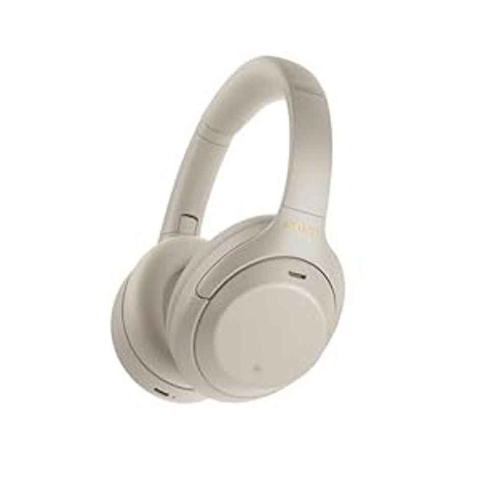 Sony WH-1000XM4 Wireless Noise Cancelling Over-Ear Headphones | Bluetooth | Silver