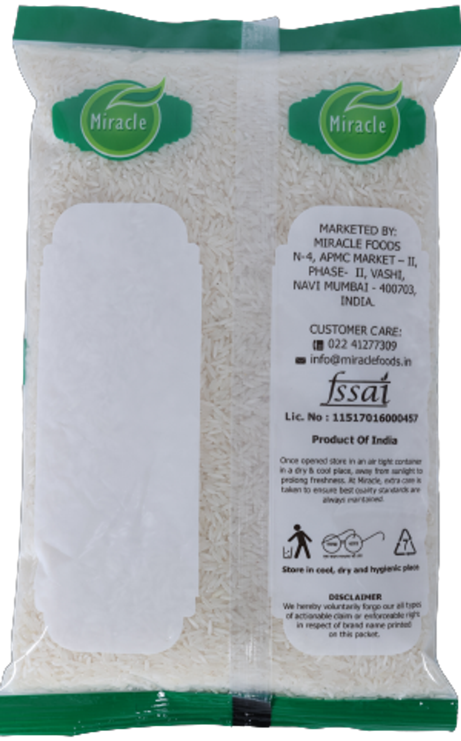 Miracle Premium Jeera Samba Rice