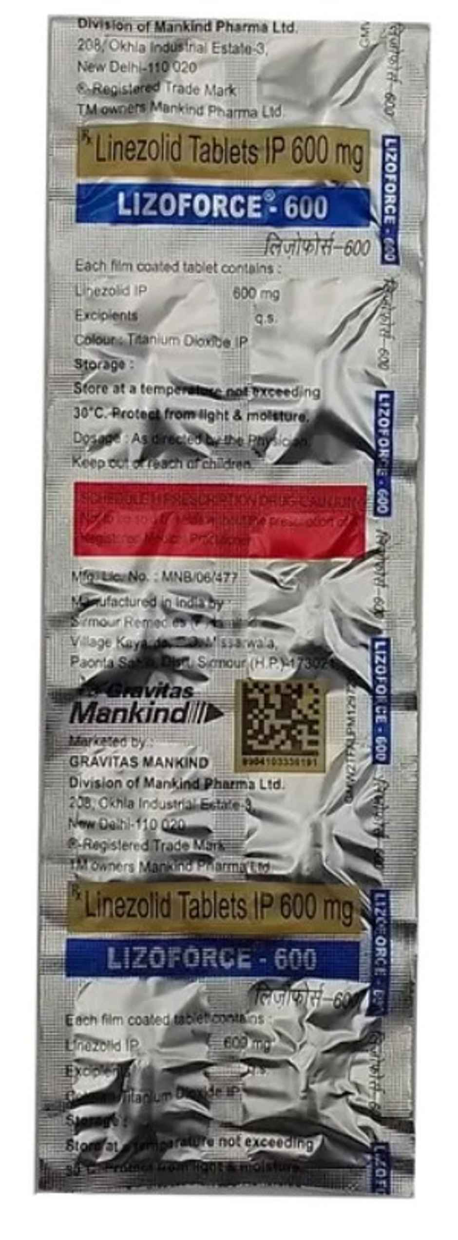 Lizoforce - 600 Tablet