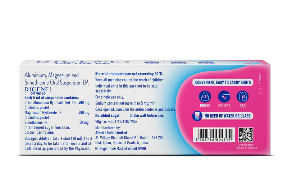 Digene Insta On The Go  Mint Oral Gel