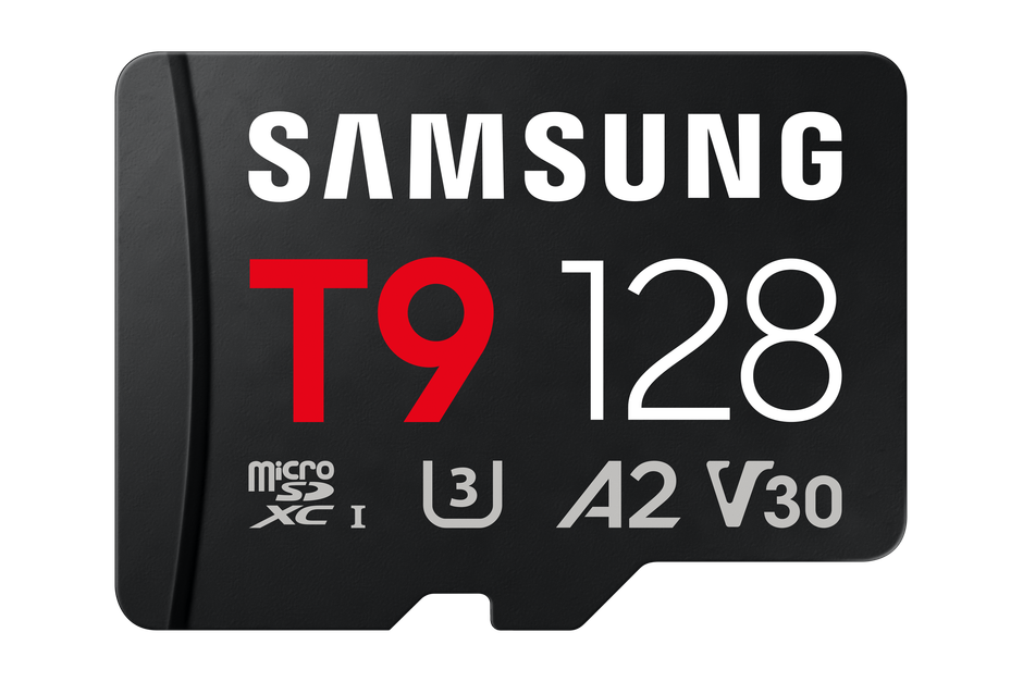 Samsung T9 microSDXC Card | 128 GB | 200/130 MB/s | High-Speed Performance | For Gamers & Creators