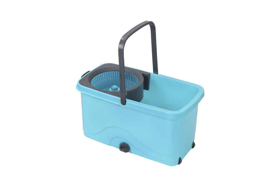 Proclean Prestige Bucket Mop | With Telescopic Rod - 19-22 mm | With 2 Microfiber Mop