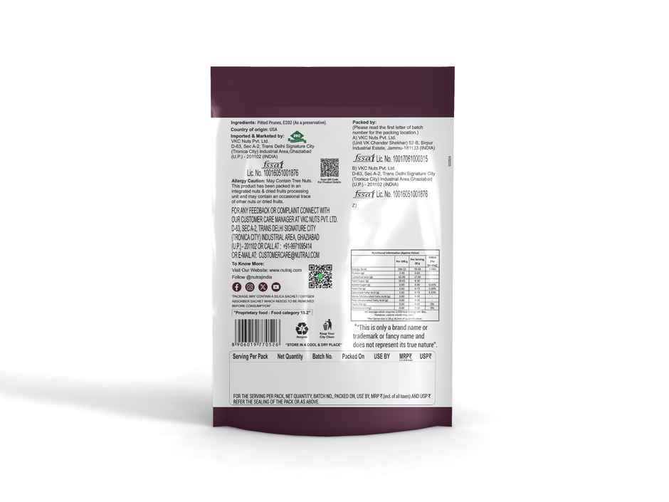 Nutraj California Prunes