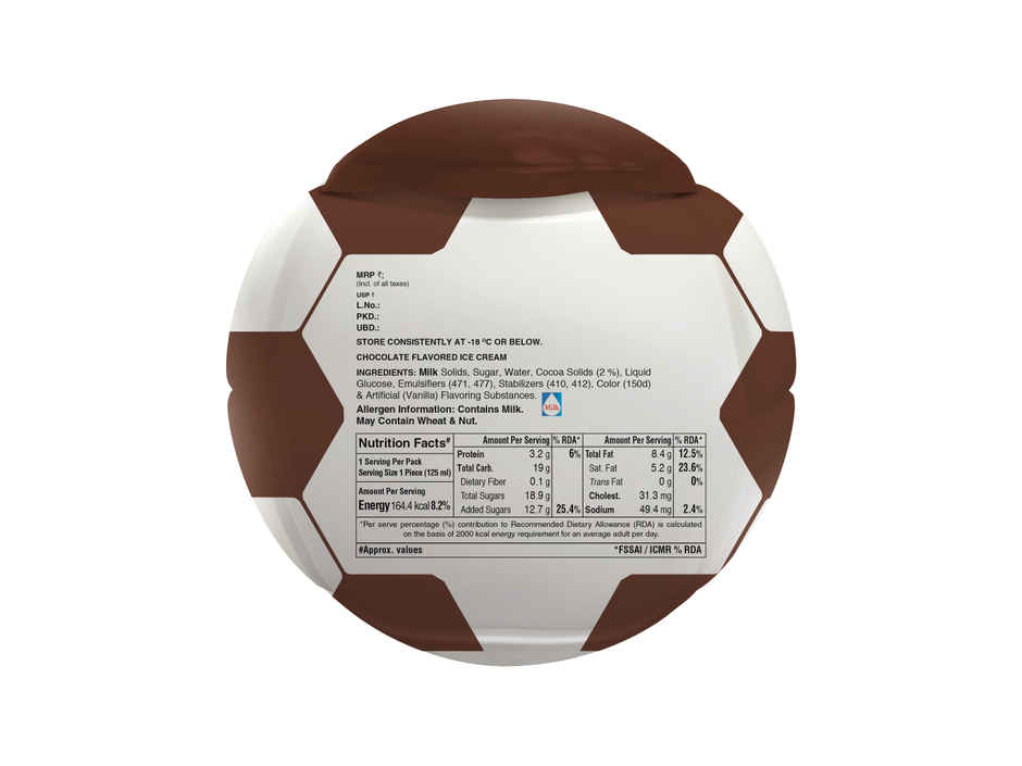 Arun Ice Cream Chocolate Ball Ice Cream Cup
