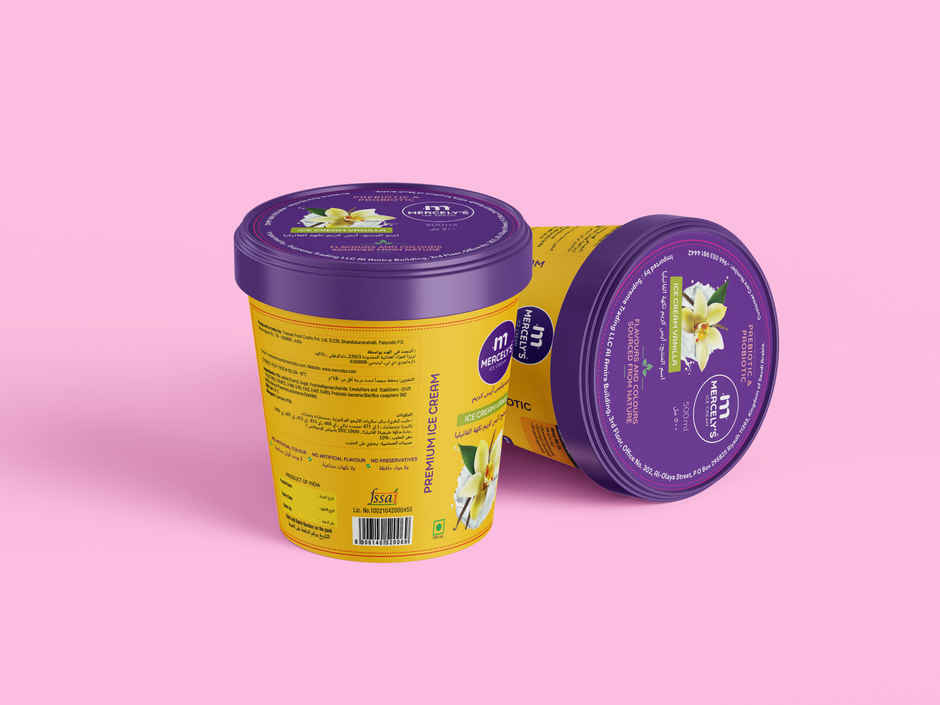 Mercely's Vanilla Ice Cream Family Pack