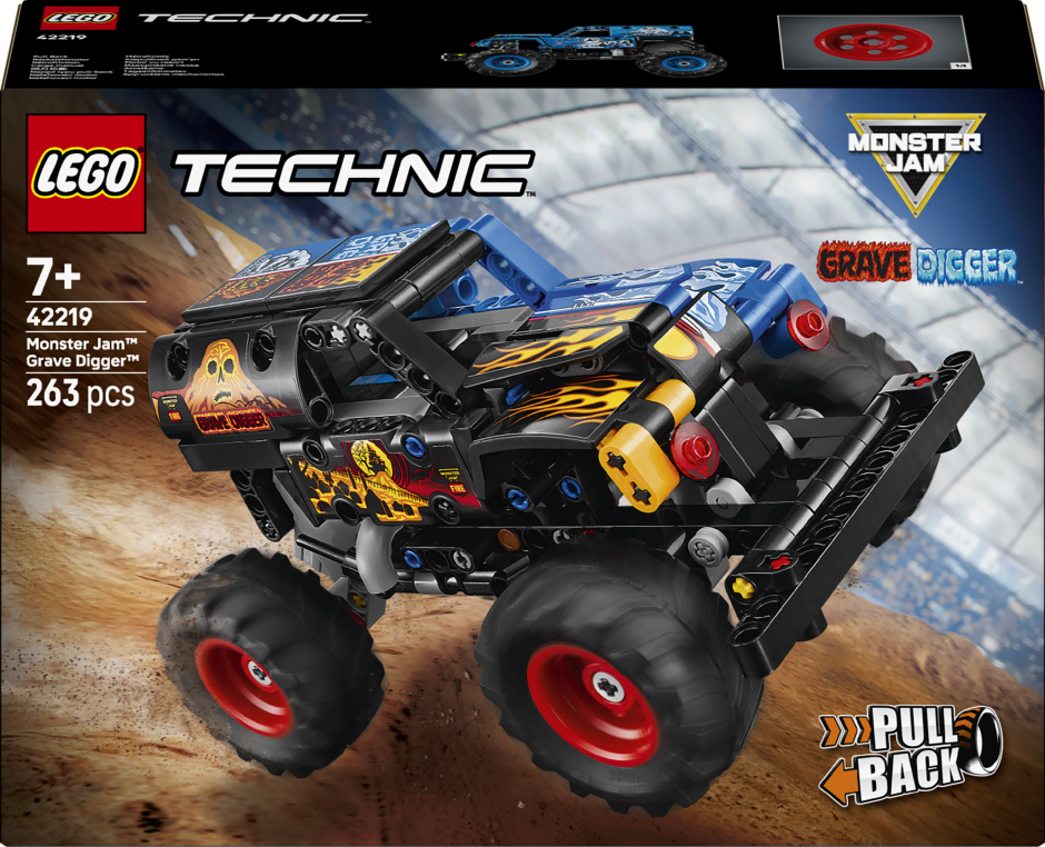 LEGO Technic Monster Jam Grave Digger Fire and Ice 42219