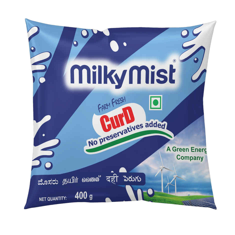 Milky Mist Curd Pouch(1pc) & Chilli Green(1pc) Combo