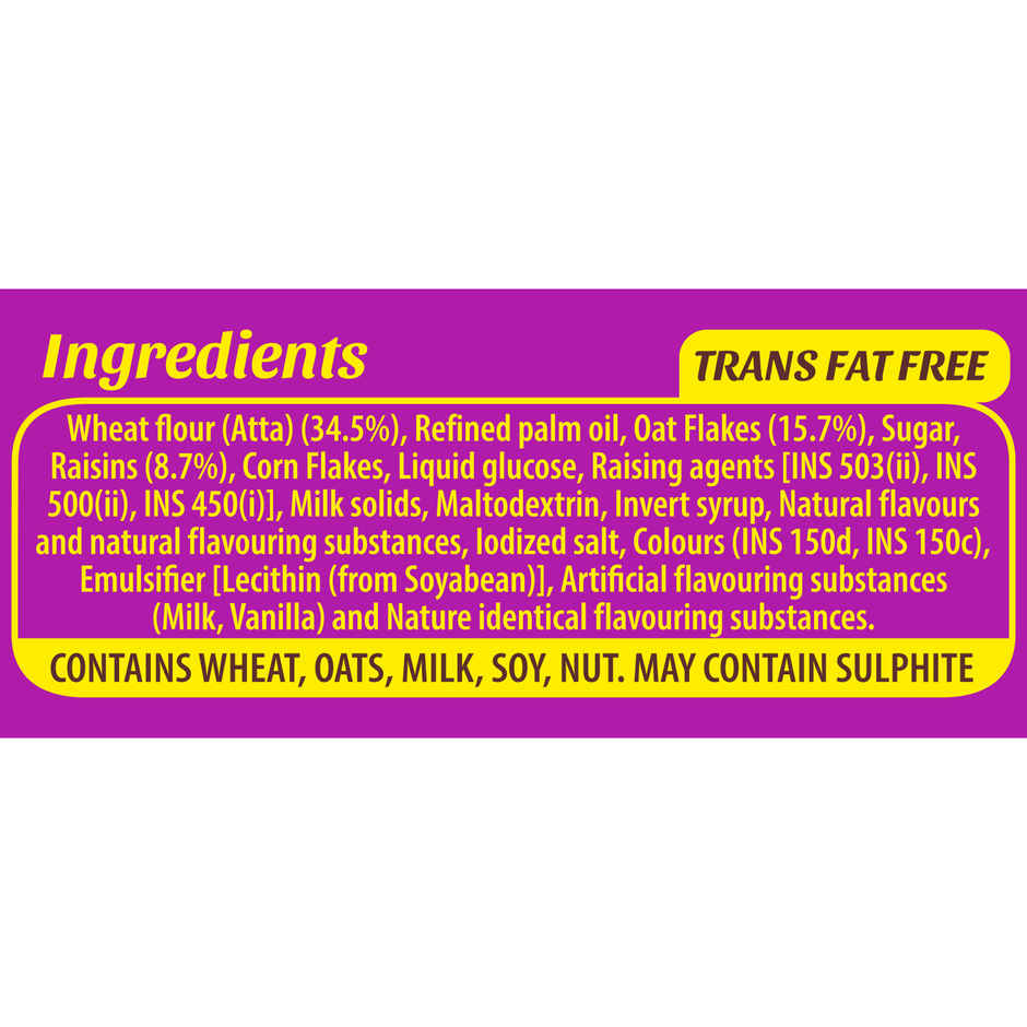 Sunfeast Gold Farmlite Oats and Raisins Biscuits | Trans Fat-free Combo