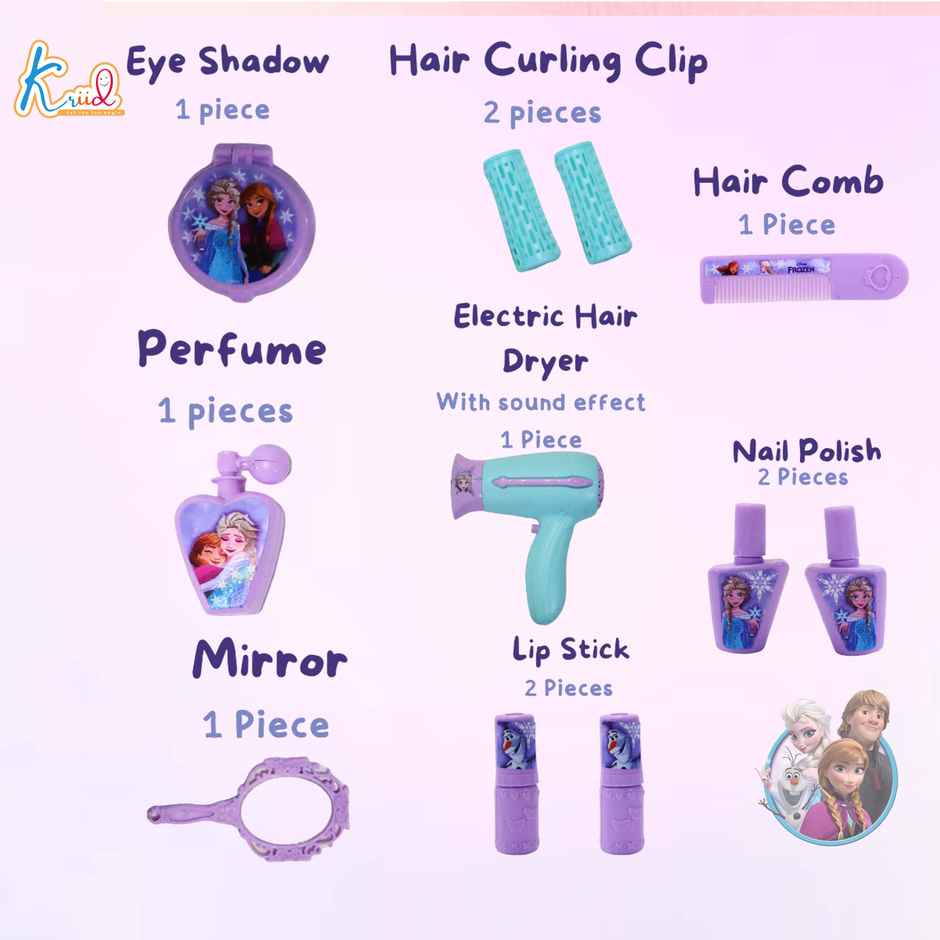 Kriiddaank Dressing Set Frozen Non Electronic