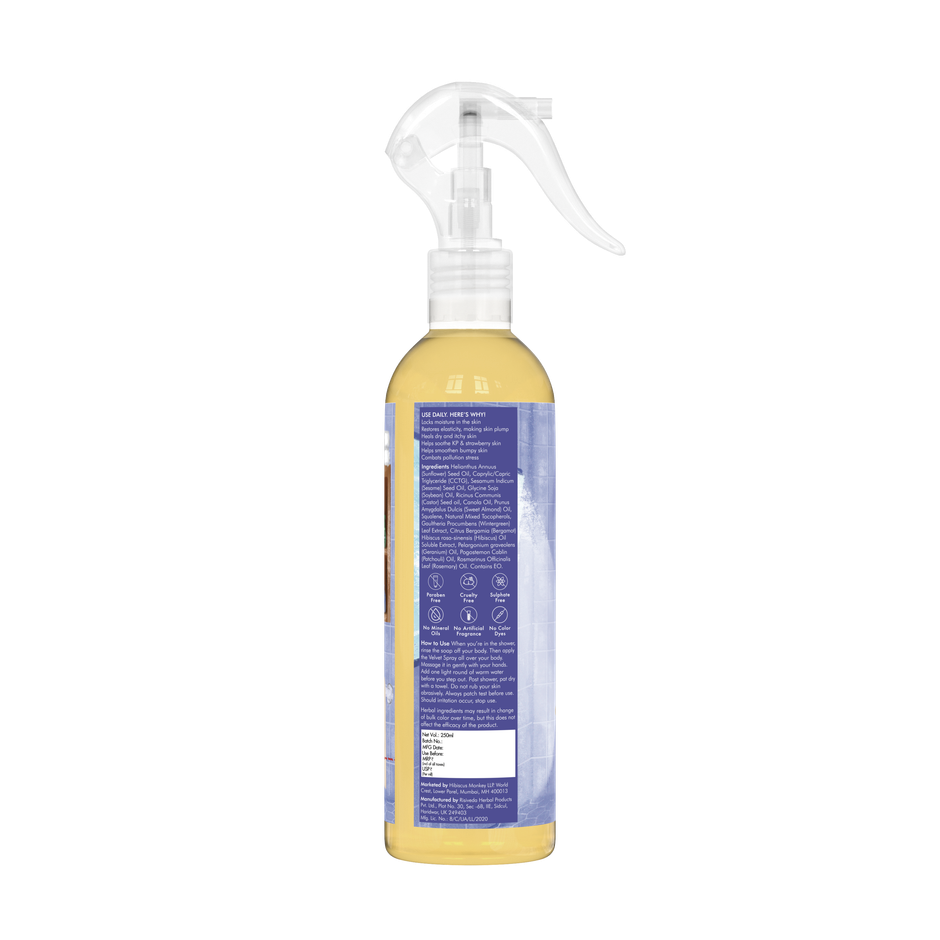 Hibiscus Monkey Velvet Spray Squalene