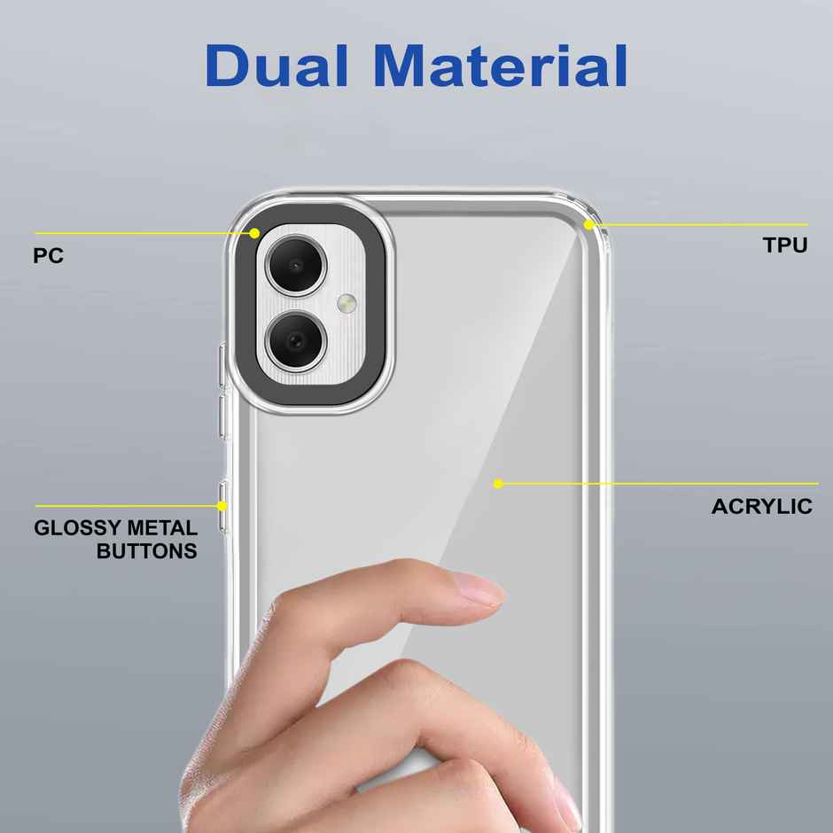 Zapcase Back Cover for Samsung Galaxy A05 | Space-Clear