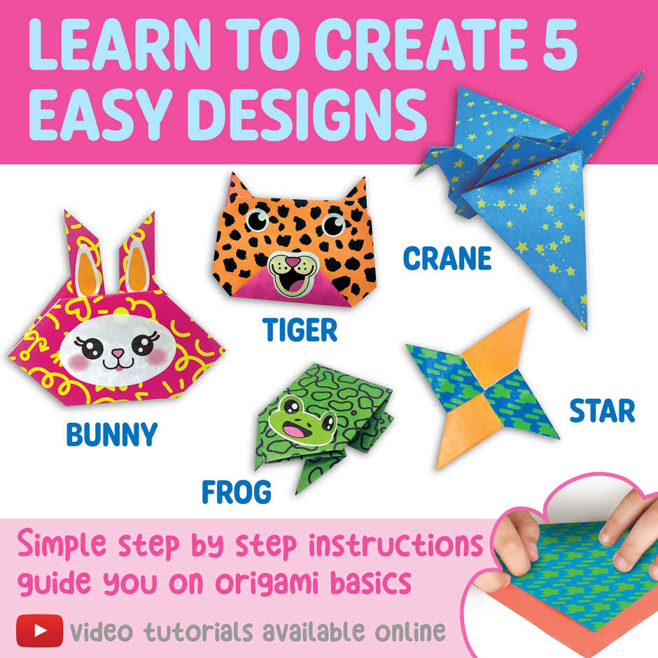 Creativity For Kids Neon Origami Mini Kit